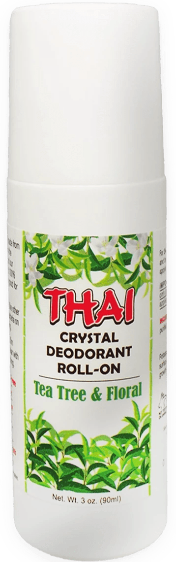 Thai Crystal Deodorant Roll On Tea Tree & Floral - MeStore - Thai Crystal