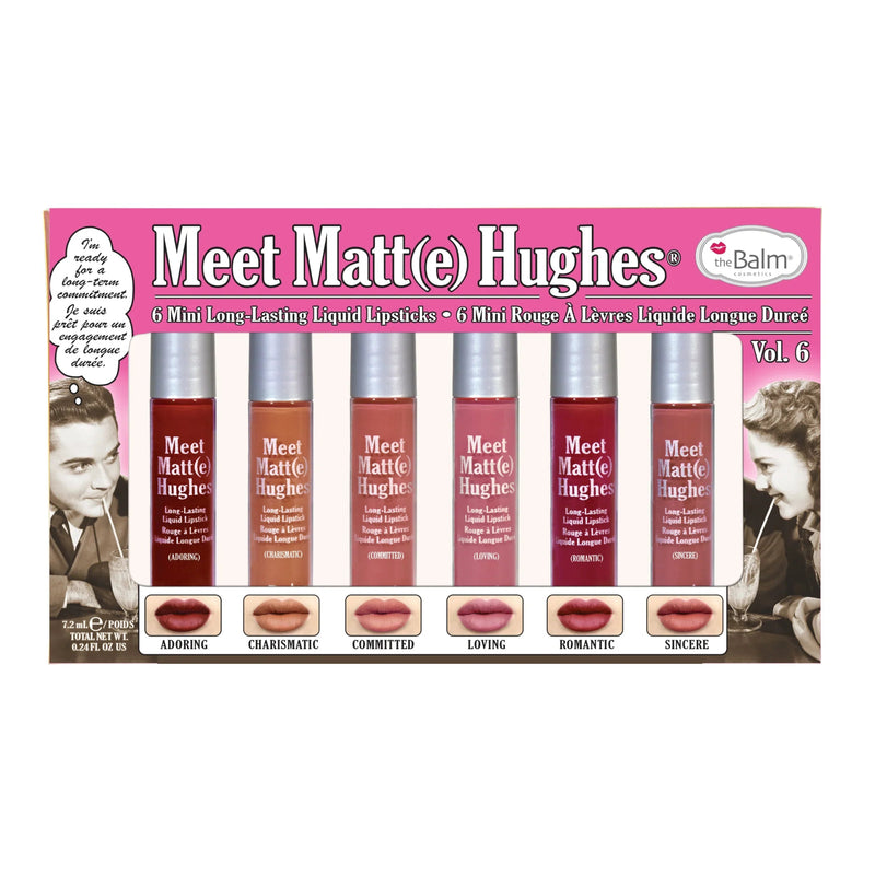 The Balm - Meet Matt Hughes Mini Long Lasting Liquid Lipstick Volume.6 6s - MeStore - The Balm