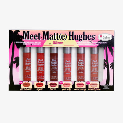 The Balm Meet Matte Hughes 6 - pc Mini Kit Miami - MeStore - The Balm