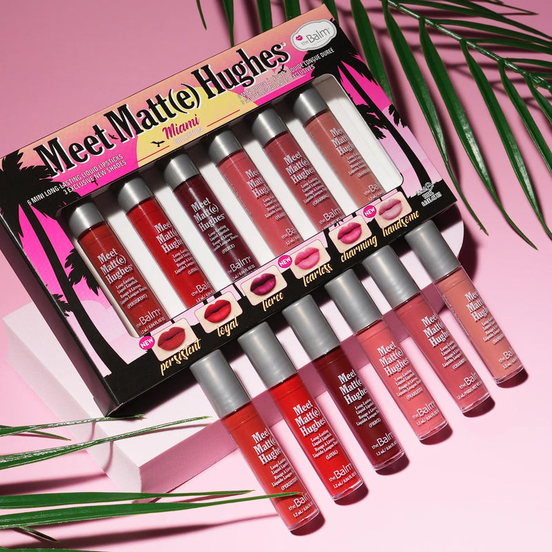 The Balm Meet Matte Hughes 6 - pc Mini Kit Miami - MeStore - The Balm