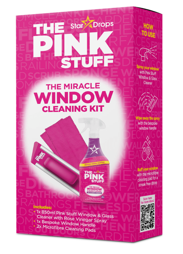 The Pink Stuff Window Cleaning Kit - MeStore - Stardrops