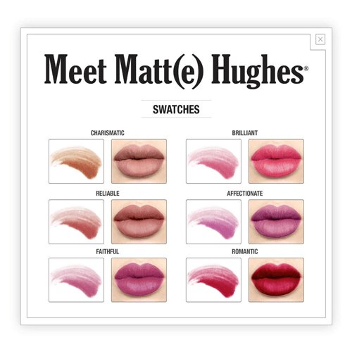 Thebalm Meet Matte Hughes Set Of 6 Mini Lipsticks Limited Edition - Vol2 - MeStore - The Balm