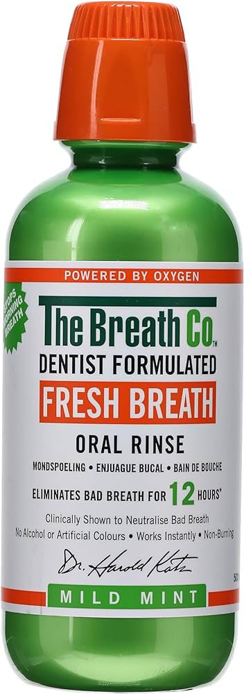 TheraBreath Fresh Breath Oral Rinse Mild Mint 16oz - MeStore - TheraBreath