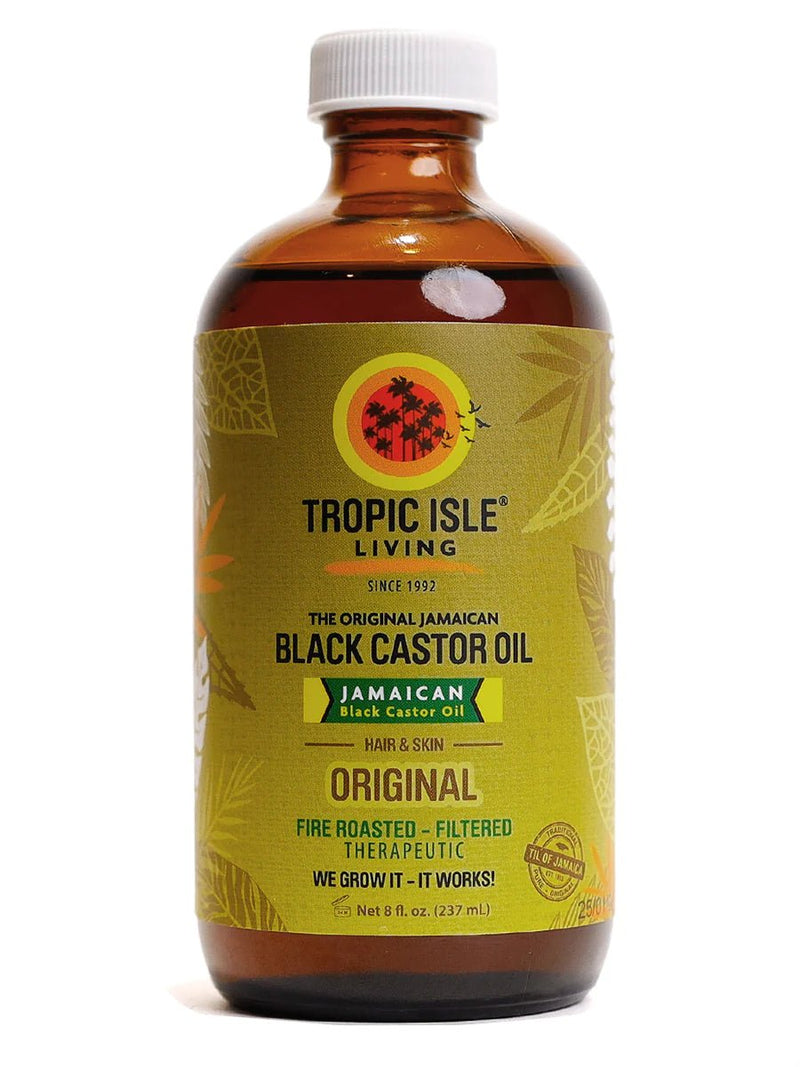 Tropic Isle Living Jamaican Black Castor Oil 8 Oz - MeStore - Tropic Isle