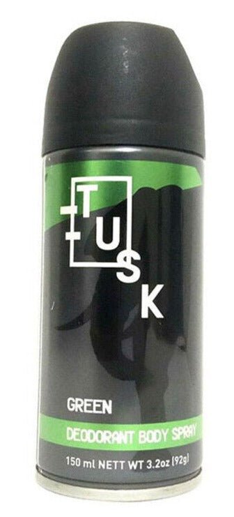 Tusk Body Spray 150Ml Green - MeStore - Tusk