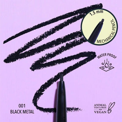 Undeniable Gel Liner ( 001, Black Metal ) - MeStore - Moira Beauty