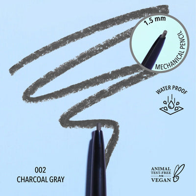 Undeniable Gel Liner ( 002, Charcoal Gray ) - MeStore - Moira Beauty