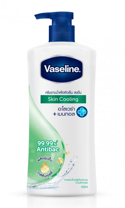 VASELINE BODY WASH (THAI) 430ML X 12 SKIN COOLING - MeStore - Vaseline