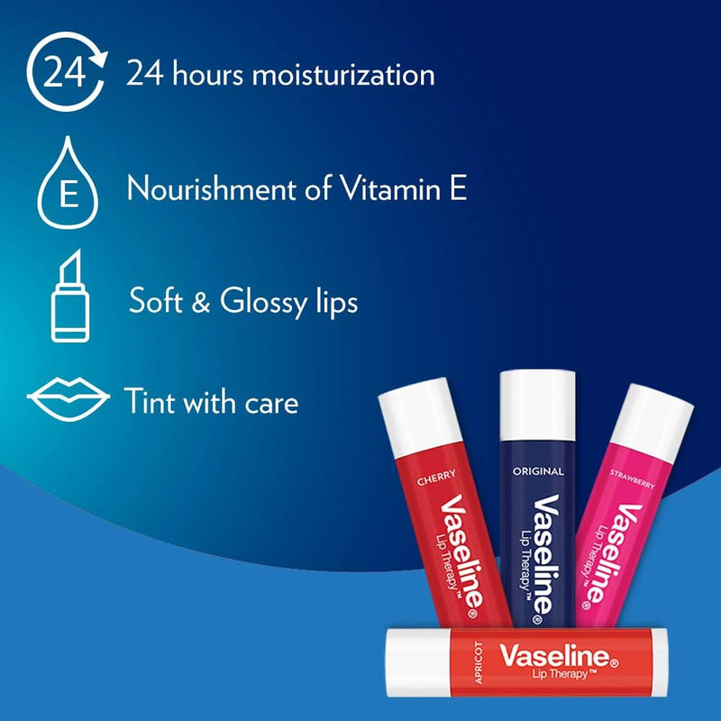 VASELINE CHAPSTICK (KOR) 4.8GM X 24 CHERRY BLUSH - MeStore - Vaseline