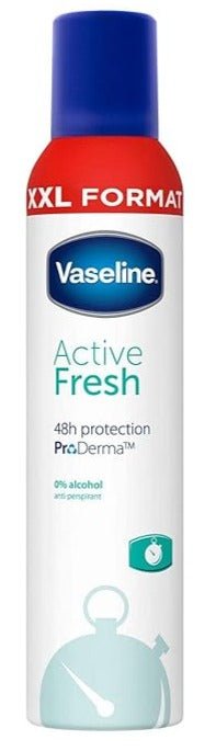 Vaseline Deo Spray 250Ml Active Fresh - MeStore - Vaseline