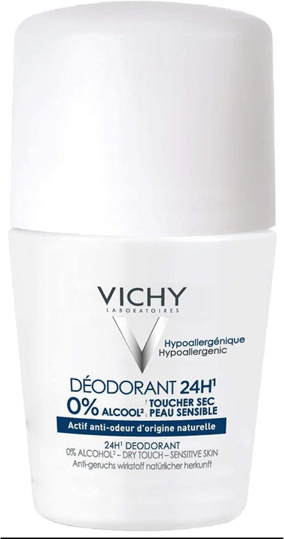 Vichy 24HR Deodorant Dry Touch Sensitive Skin 2 x 50ml - MeStore - VICHY