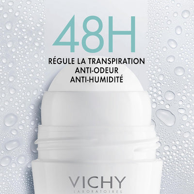 Vichy 48H Anti - Streaks Anti - Perspirant Deodorant Roll - On 2 x 50ml - MeStore - VICHY