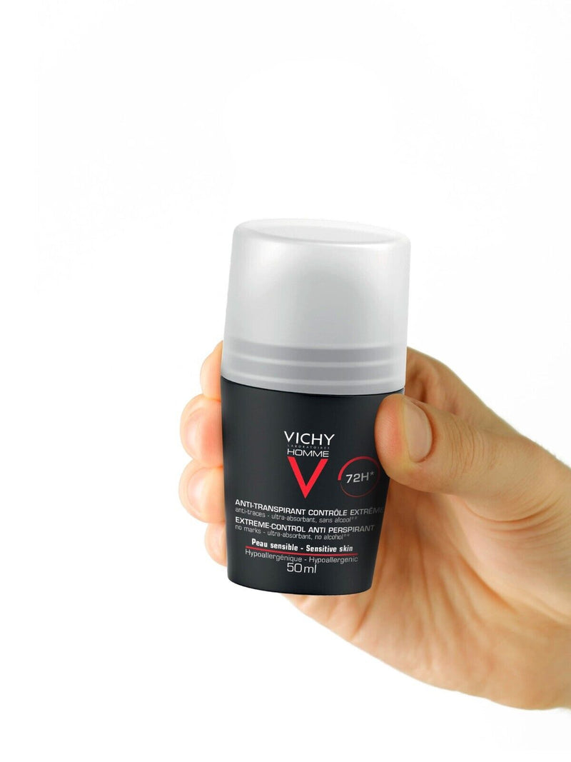 VICHY DEO ROLL 50ML ANTI TRANSPIRANT HOMME 72HR - MeStore - VICHY