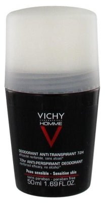 VICHY DEO ROLL 50ML ANTI TRANSPIRANT HOMME 72HR - MeStore - VICHY