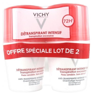 Vichy Deodorant 2*50ml Detranspirant Intensif - MeStore - VICHY