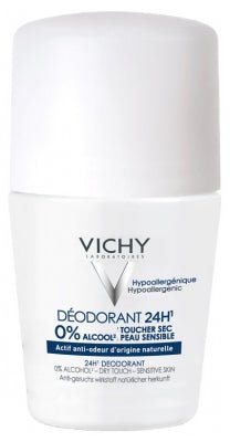 Vichy Deodorant 50ml 24h 0% Alcohol Roll - on - MeStore - VICHY