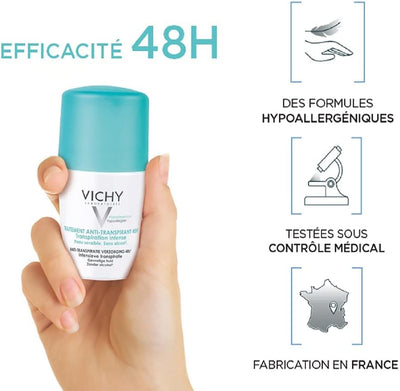 Vichy Deodorant 50ml 48h Anti - perspirant Roll - on - MeStore - VICHY