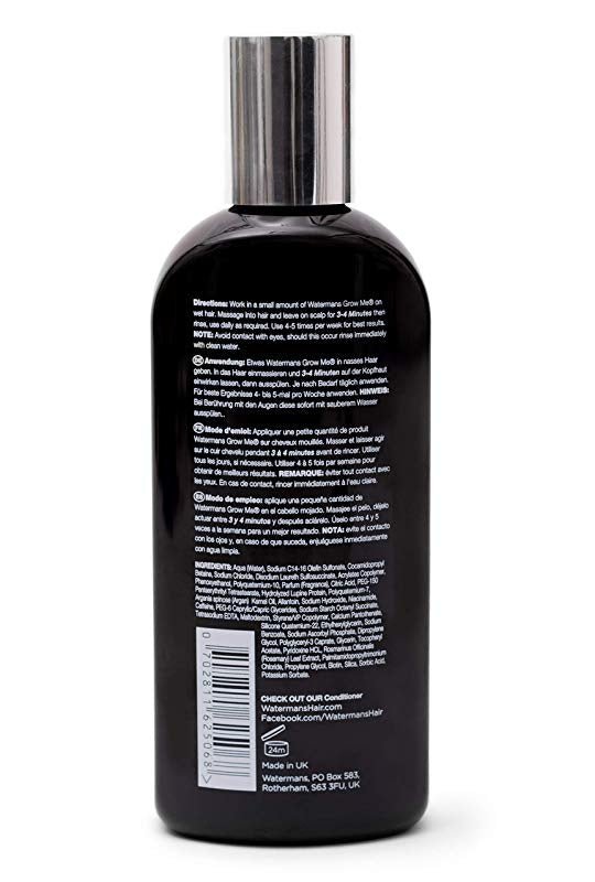 Watermans Grow Me Hair Growth Shampoo 250ml - MeStore - Waterman