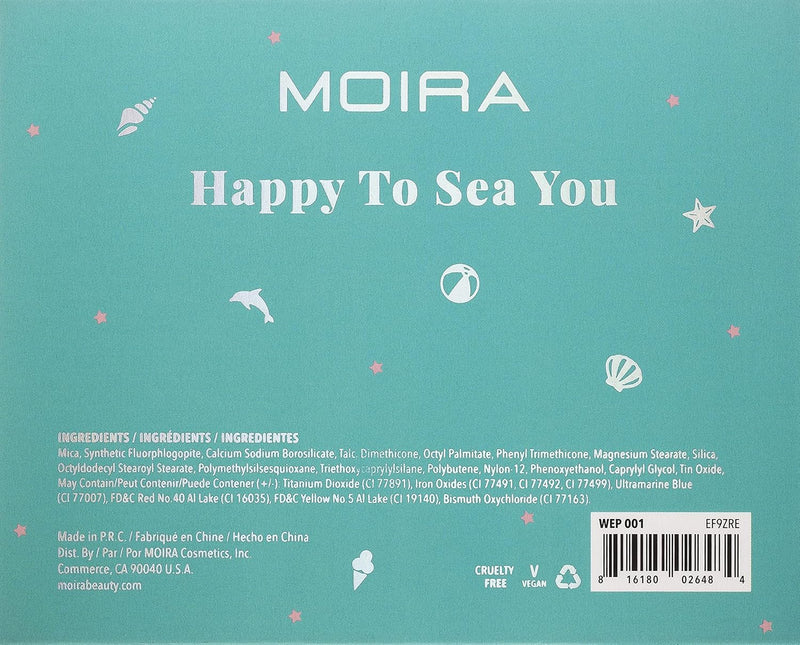 WEP001 - Happy to Sea You Eyeshadow Palette - MeStore - Moira Beauty