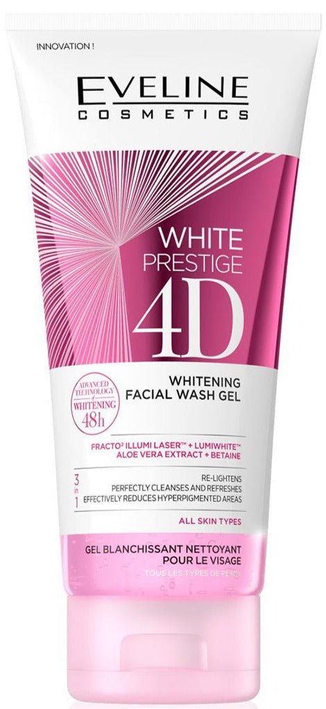 White Prestige 4d Whitening Facial Scrub 150ml - MeStore - Eveline