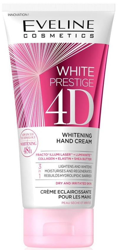 White Prestige 4d Whitening Hand Cream 100 Ml - MeStore - Eveline