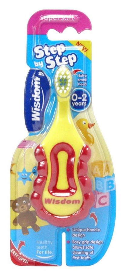 Wisdom Kids Step By Step 0 - 2 Years Toothbrush - MeStore - Wisdom