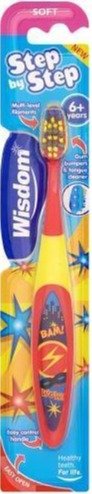 Wisdom Kids Step By Step 6+ Years Toothbrush - MeStore - Wisdom