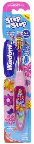 Wisdom Kids Step By Step 6+ Years Toothbrush - MeStore - Wisdom