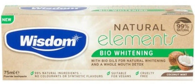 Wisdom Natural Elements Toothpaste 75Ml - MeStore - Wisdom