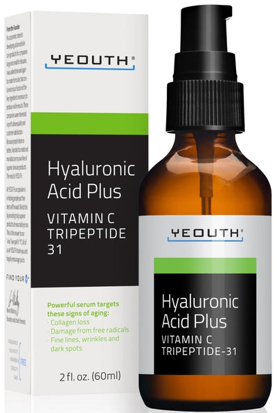 Yeouth Hyaluronic Acid Plus With Vitamin C,tripeptide 31, 2oz - MeStore - Yeouth