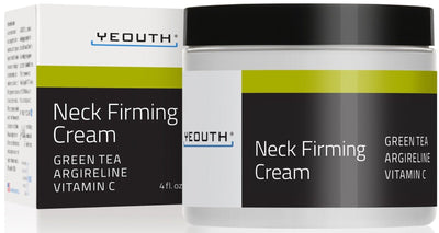 Yeouth Neck Firming Cream With Green Tea, Argireline, Vitamin C, 4oz - MeStore - Yeouth