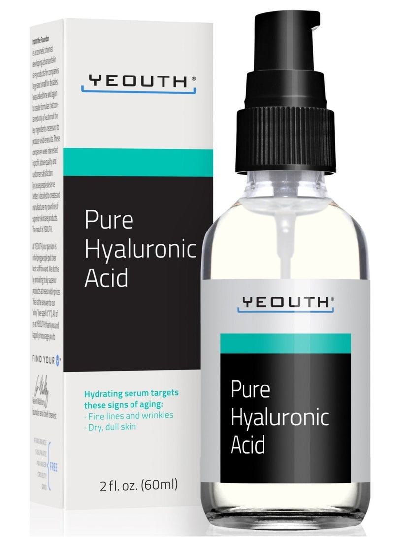 Yeouth Pure Hyaluronic Acid, 2oz - MeStore - Yeouth