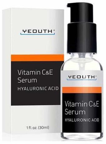 Yeouth Vitamin C E Serum With Hyaluronic Acid, 1oz 30ml - MeStore - Yeouth