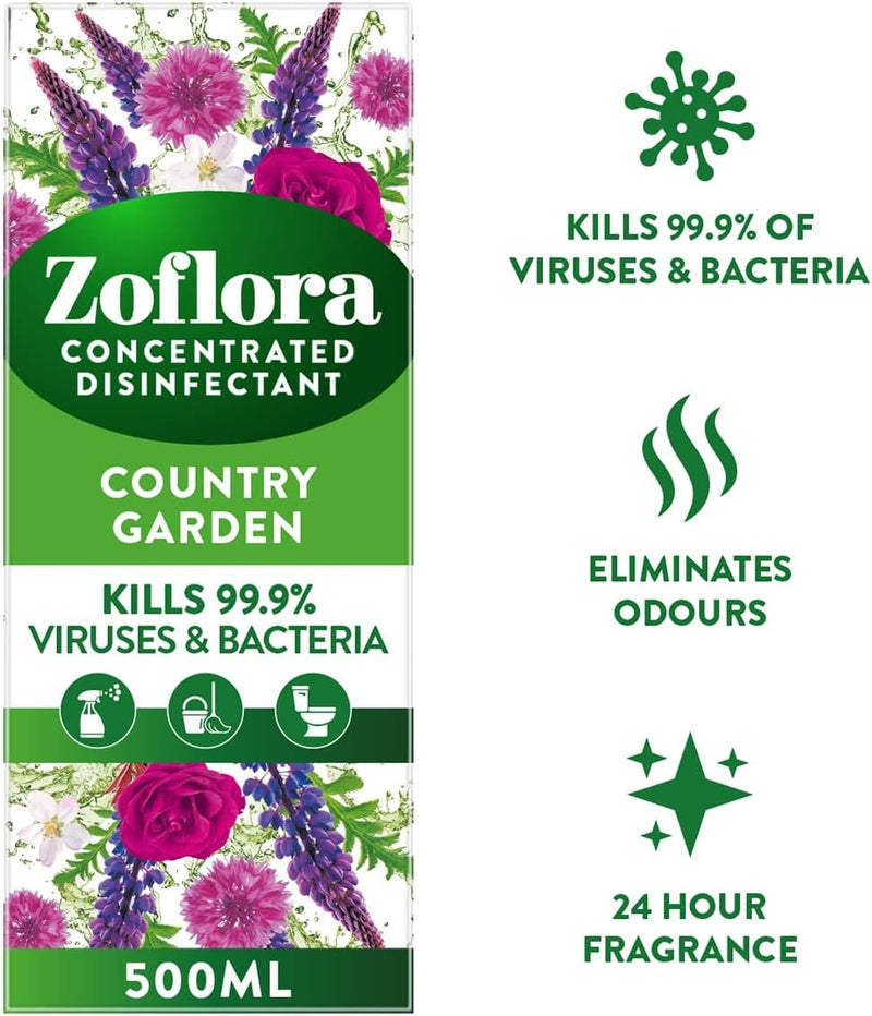 Zoflora 500Ml Country Garden - MeStore - Zoflora