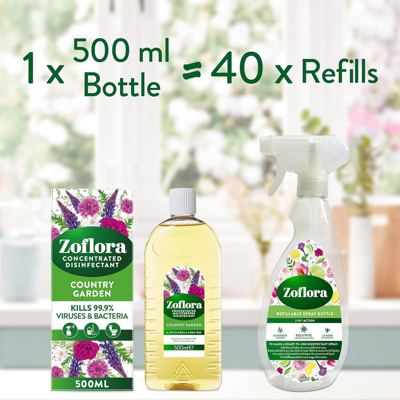 Zoflora 500Ml Country Garden - MeStore - Zoflora