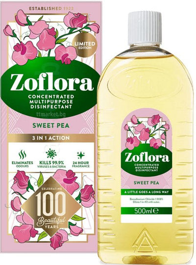 Zoflora 500Ml Sweet Pea - MeStore - Zoflora