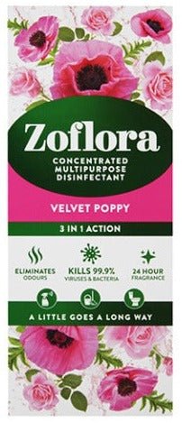 Zoflora 500Ml Velvet & Poppy - MeStore - Zoflora