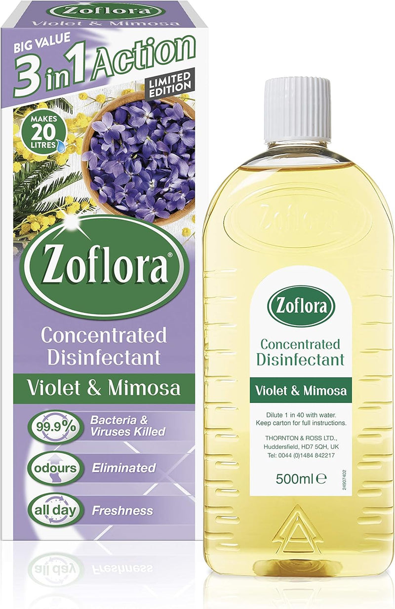 Zoflora 500Ml Violet & Mimosa - MeStore - Zoflora