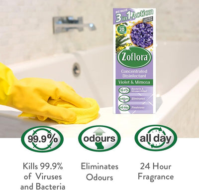 Zoflora 500Ml Violet & Mimosa - MeStore - Zoflora